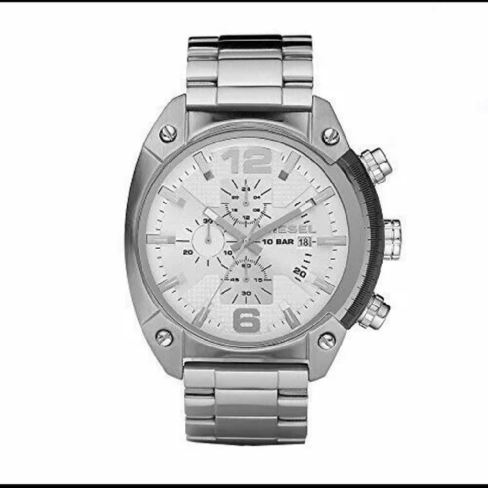 DIESEL Men's Chronograph SS Watch DZ4203